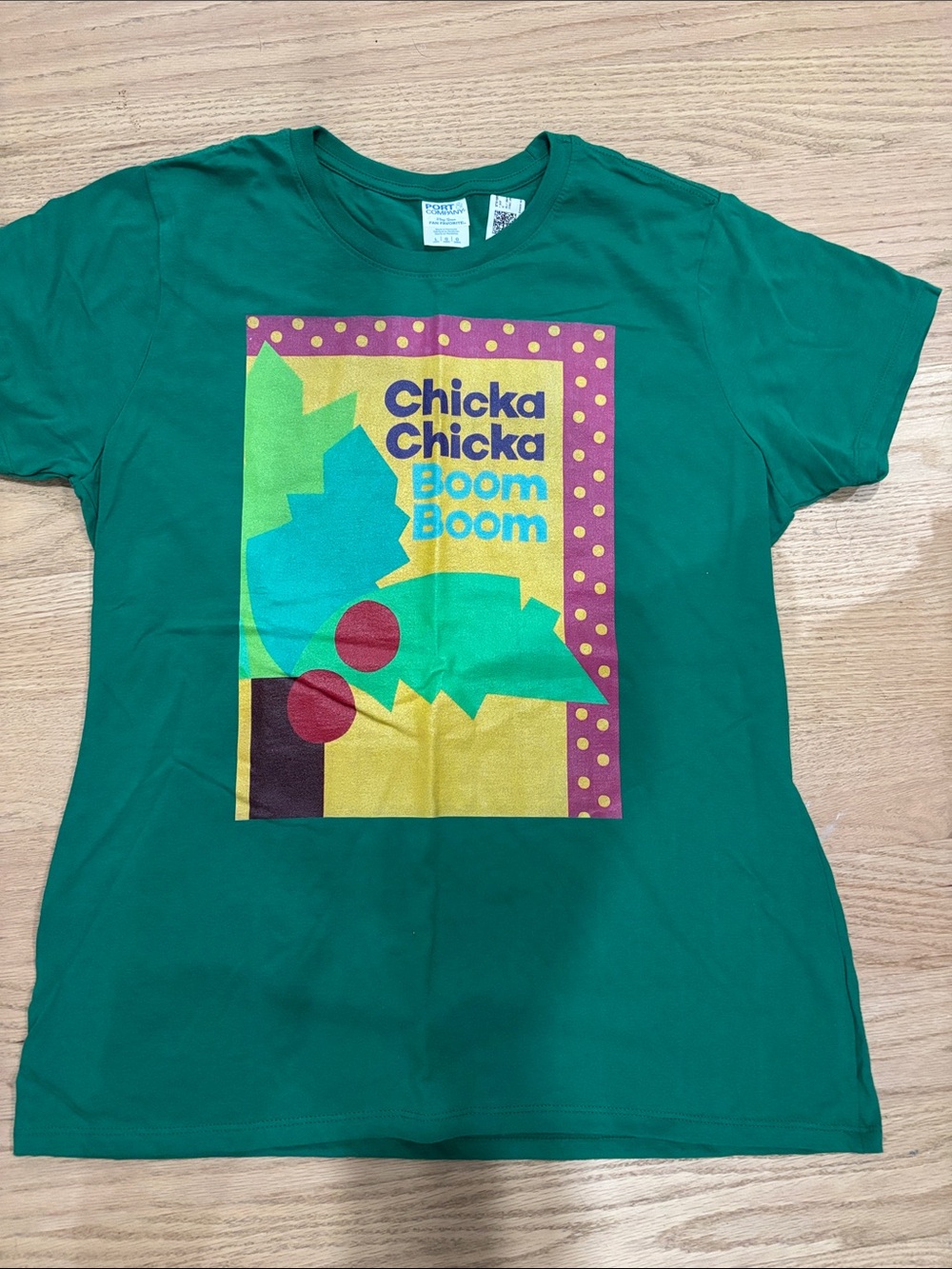 Chicka Chicka Boom Boom Green Graphic Tee